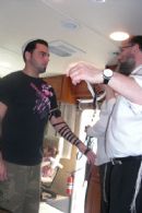 Mitzvah Tank at Work